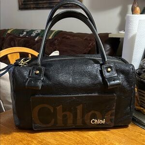 Chloe Black Leather Bag